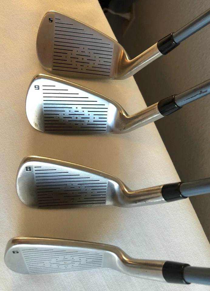 Juego de 4 hierros para damas Golden Bear AccuForce II acero tungsteno acero inoxidable diestro grafito Foto 4 de 4