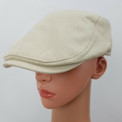 Men's Flat Cap Newsboy Hat One Size 