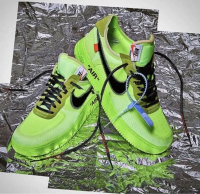 Size 8.5 - Nike Off-White x Air Force 1 Low Volt for sale online  