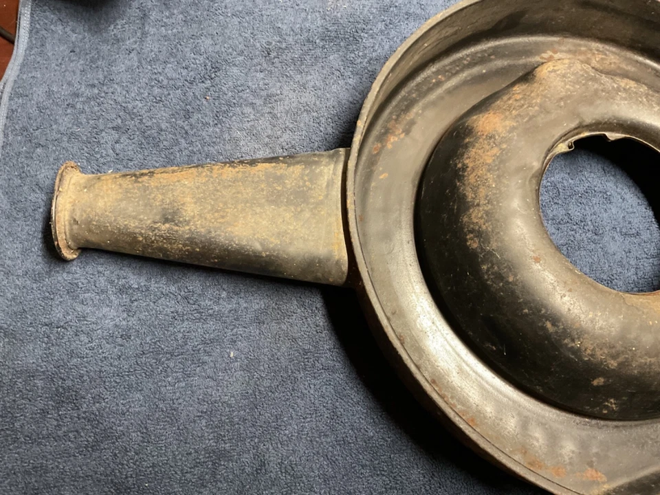 67 Camaro Chevelle SS 396 325hp Original Quadrajet Air Cleaner Base L35 - Imagem 2 de 4