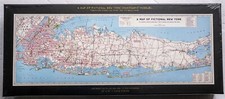 A Map Of Fictional N.Y. 1000 Pc Jigsaw Puzzle, Brand New-Sealed Box
