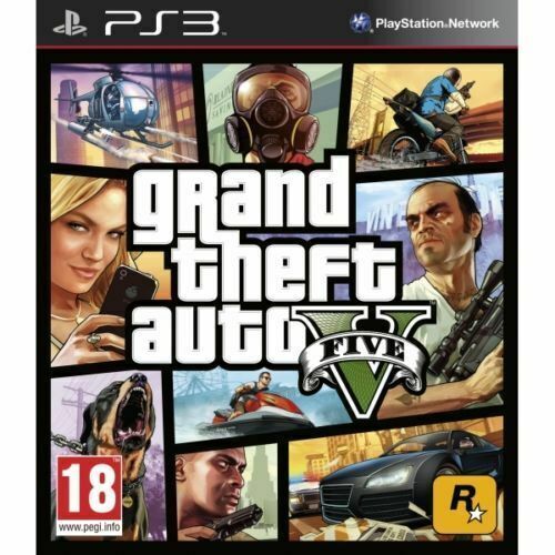 Grand Theft Auto V GTA 5 PS3 PS4 PS5 Xbox One Xbox 360 MINT 1st