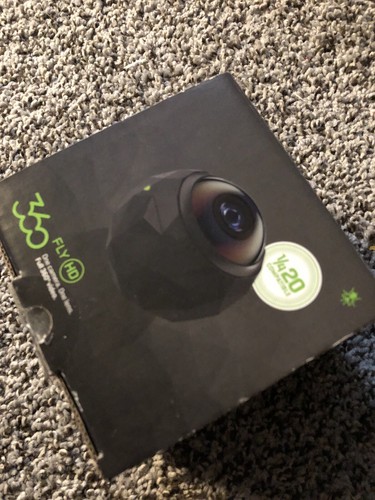 360fly 32GB 360 HD Video Camera 360FLYBLK - Camera And DATA/USB Charger Cable