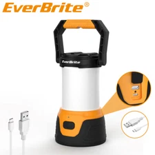 EverBrite LED Lantern 1000LM Rechargeable Lantern 5 Lighting Mode Power Bank NEW