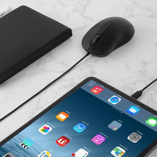 Stylish Type C Mouse Ergonomic USB C Mice 3 Buttons 1000DPI for Type C PC Laptop - Picture 5 of 8