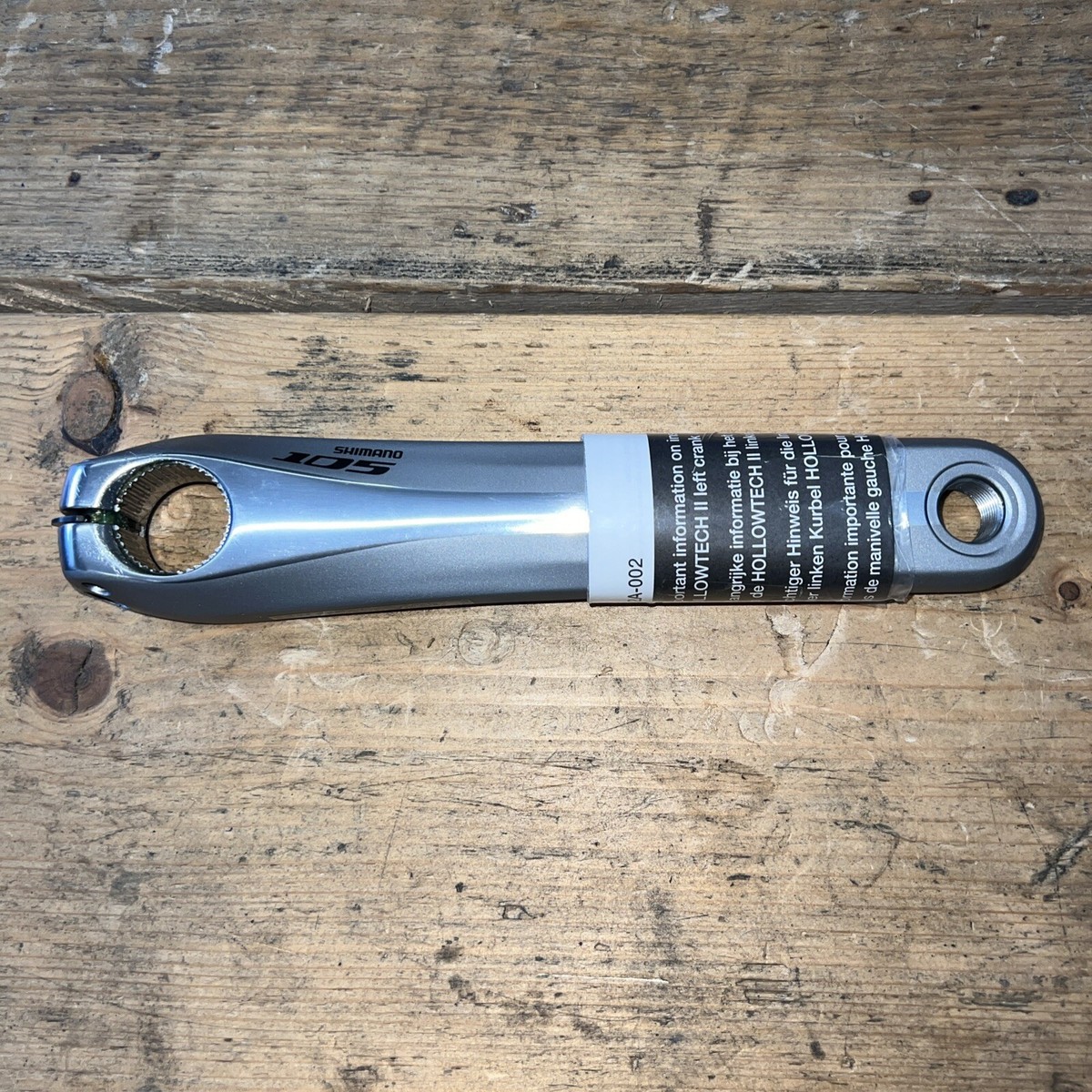 Shimano 105 Left Hand Crank Arm 5700 Silver NOS UK