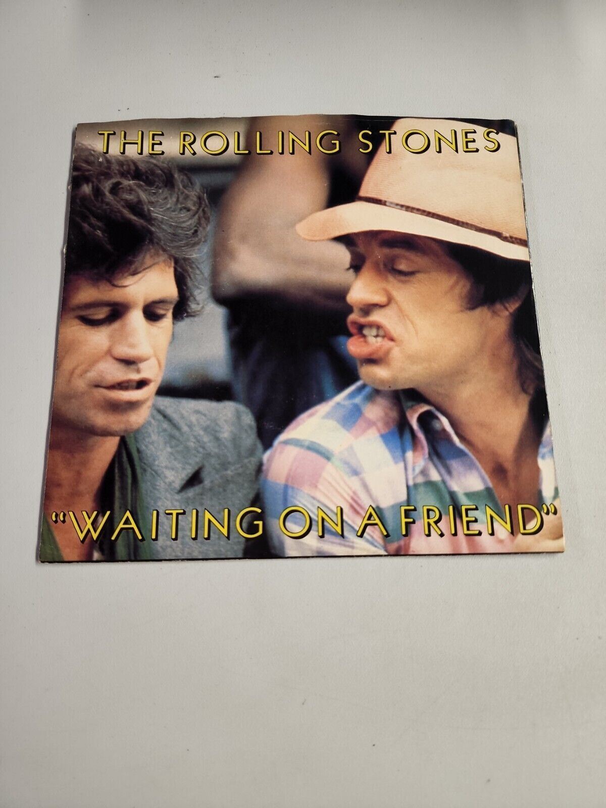 The Rolling Stones - Waiting on a Friend - Rolling Stone (45RPM 7”)(RC282) 