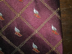 Beautiful New York Athletic Club NYAC Winged Foot Silk Necktie Tie VGC Rare — photo 4