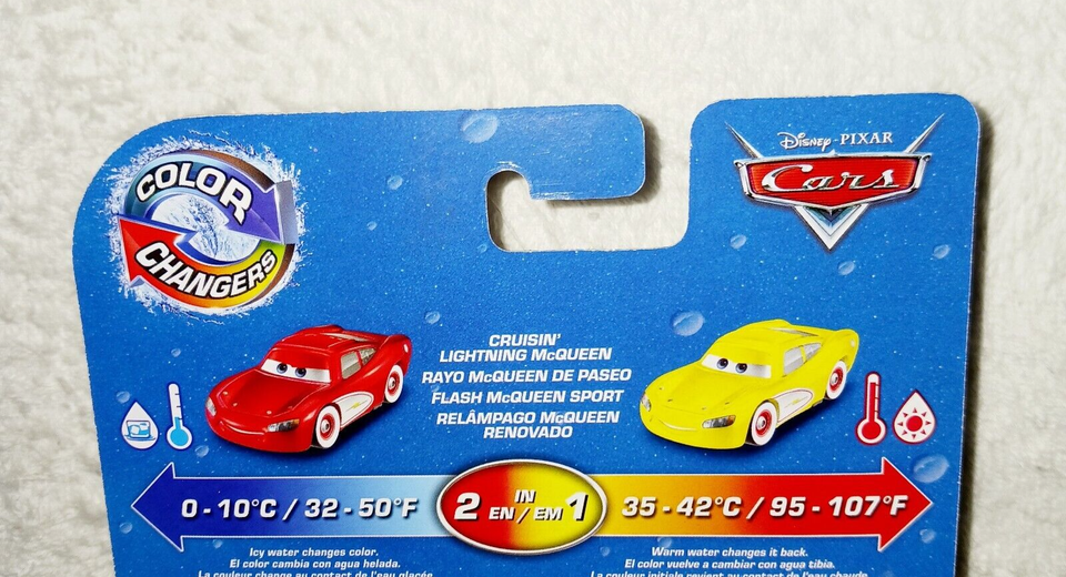 DISNEY PIXAR CARS COLOR CHANGERS "CRUISIN' LIGHTNING McQUEEN" COLOR ...
