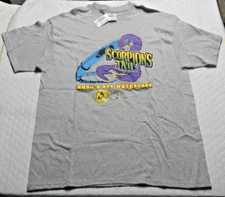 Scorpion's Tail T-Shirt Gray Size XL Noah's Ark Water Park Wisconsin Dells NWT