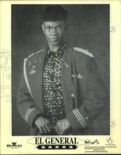 Press Photo Musician El General - sap02940