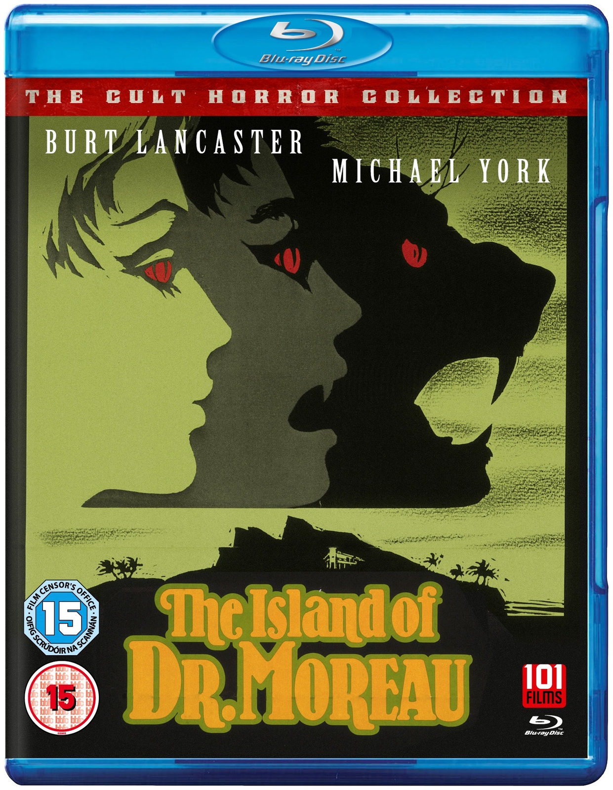 Island Of Dr Moreau (Blu-ray) Burt Lancaster Michael York Nigel Davenport