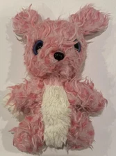 Moose Little Live Scruf A Luvs Pets Pink Bunny Rabbit Plush Soft Toy 9” Bear