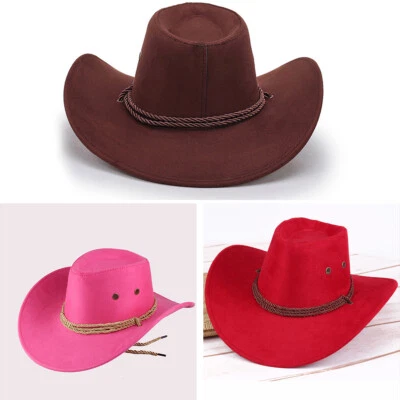 Texan Cowboy Hat Western Movie Fancy Dress Costume West Rodeo Accessory Outdoor