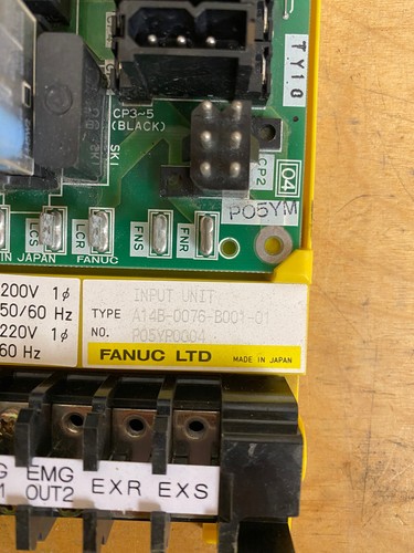 Fanuc A14B-0076-B001-01 P05YP0004 - Picture 2 of 9