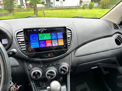 Carplay Für Hyundai i10 2007-2013 Android 13 Autoradio GPS Navi Bluetooth