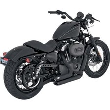 Vance & Hines - 47219 - Shortshots Staggered Exhaust System, Black