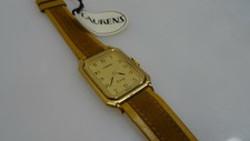 LAURENS Donna Solo Tempo Placcato Oro 18kt  Quartz MM 27 X 32  -NUOVO-