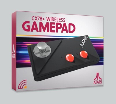 New! CX78+ Gamepad Wireless Works On Atari 2600 2600+ 7800 7800+