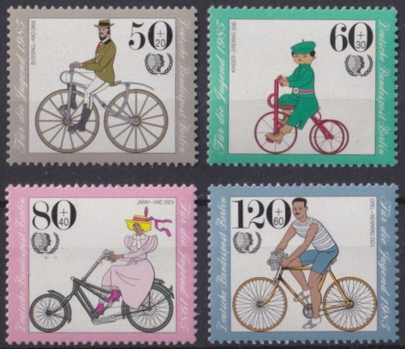 2506 外国切手 ドイツ1977年 サイクリング 自転車 3連刷 未使用 2506 外国切手 ドイツ1977年 サイクリング 自転車 3連刷 未使用 外国切手8