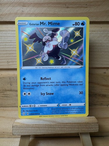 Galarian Mr. Mime SV020/SV122 Pokemon TCG SHFSV: Shining Fates: Shiny Vault NM