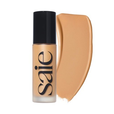 Saie Glowy Super Skin Tint Liquid Foundation - Weightless + Dewy Foundation w...
