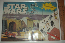 Raro Playset Trasferimenti Star Wars 1977 Regno Unito #1 Battaglia a Mos Eisley