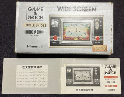 NINTENDO GAME AND & WATCH Turtle Bridge TL-28 - Japan Retro game