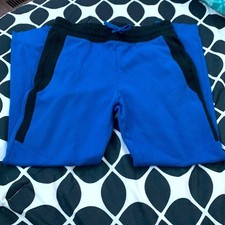Athletic Works Boys Blue Athletic Training Workout Joggers Sweatpants Size 2X