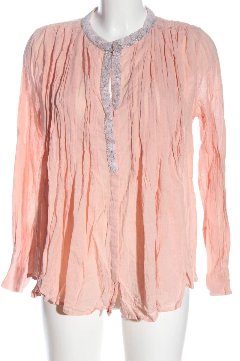 Chemise Mango - 96% Coton, 4% élasthanne, Rose Clair - Taille S, Neuve Avec étiquettes