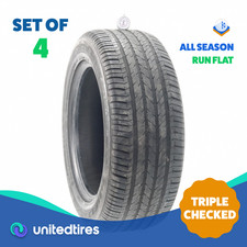 Set Of 4 Used 25555r18 Bridgestone Dueler Hl 400 Rft 109h - 7.5-9.532