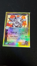 Pokémon Team Magma's Rhydon 11/95 EX Team Magma vs Team Aqua Reverse HoloDAMAGED