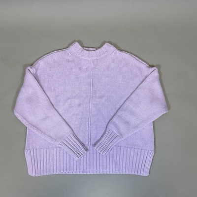 A New Day Women s Small Lavender Purple Mock Neck Knit Sweater Pullover