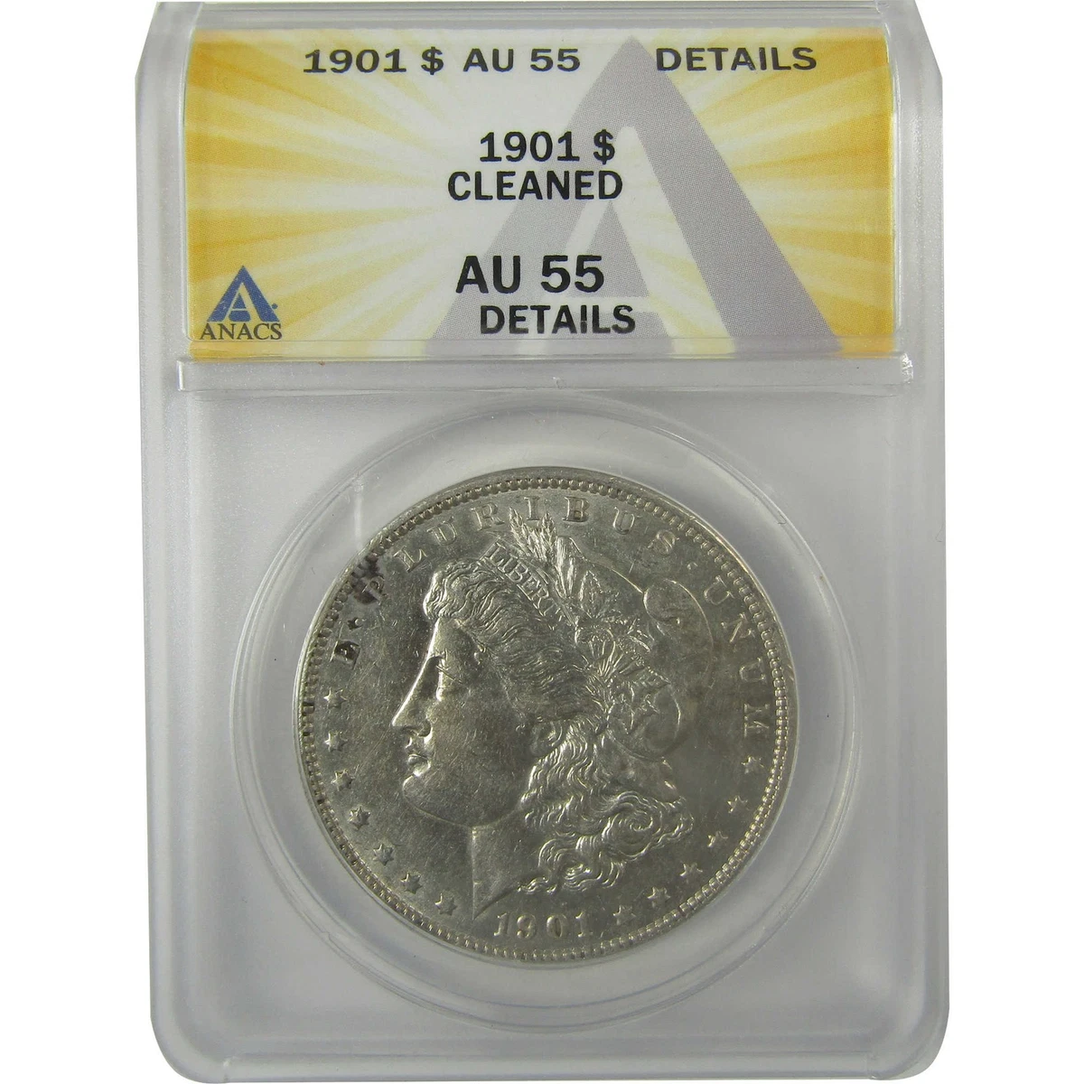AU 55 Graded 1901 Year Morgan US Dollars (1878-1921) for sale | eBay