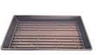 Plant Grow Trays without Holes - Set of 5 - FLATS (10.8" x 21") Seed Starting
