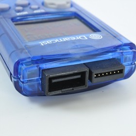 Dreamcast Visual Memory HKT-7000 US BLUE Sega Official VMU 0711 dc