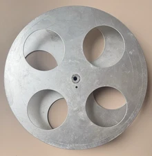 Vintage Goldberg Bros 16mm Aluminum Film Reel 12” Projection Equipment