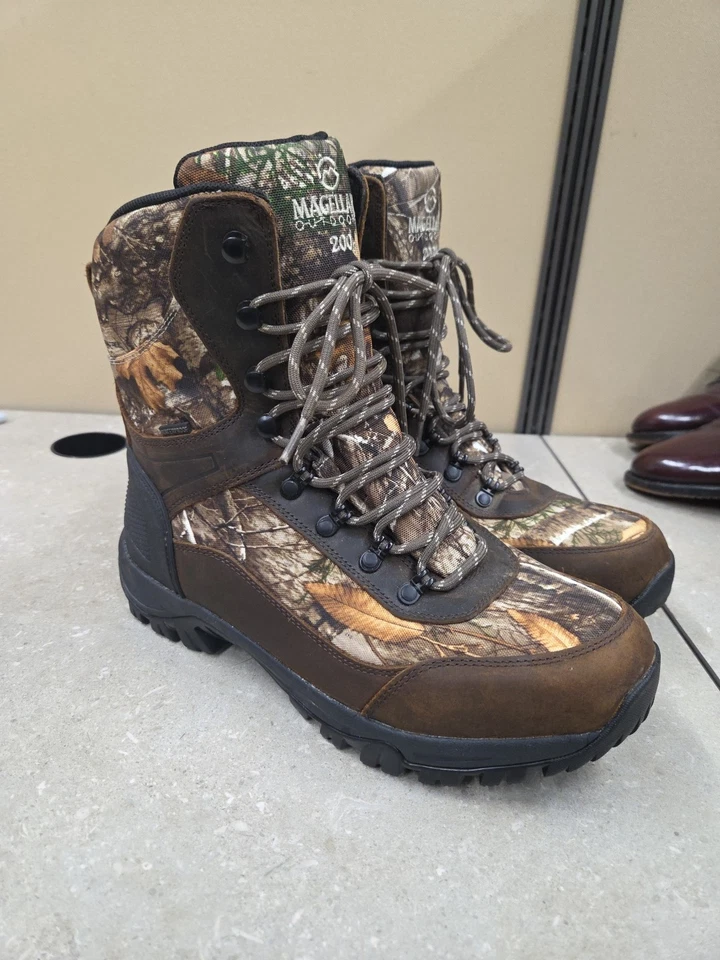 Magellan Reload Hiker 3.0 Hunting Boots Realtree Edge Camo Mens Size 9.5 EE - Image 3 of 4