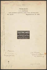 C. K. Hawkes Electric brand Axes, Hatches, Mattocks, Adzes, Picks, Grub Hoes