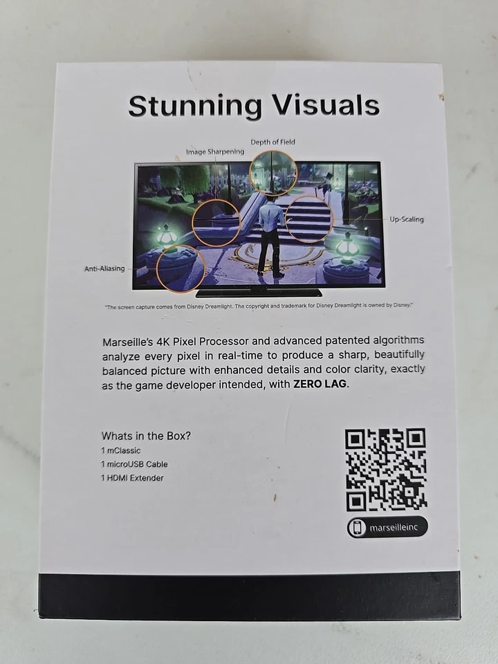 Marseille mClassic Pixel Enhancer & Upscaler 4 Nintendo, PlayStation, & more NEW - Image 2 of 4