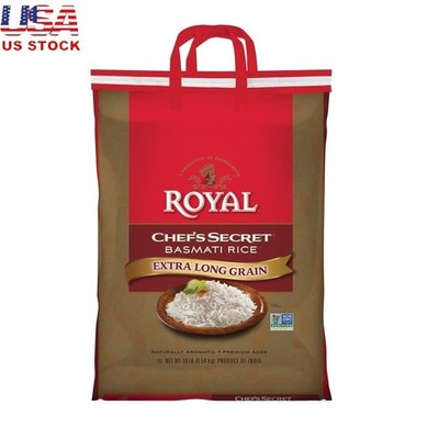 Extra Long Grain Basmati Rice 10Lb Vegan Gluten Free Kosher Chef's Choice New