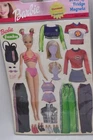 Vintage 2001 Funky Barbie Dress Up Magnets Magnetic Play Set Unused