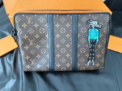 Louis Vuitton Monogram (LV Friends) Keepall Pouch/Tasche - NEU - OVP -  M80130