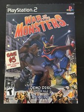 War Of The Monsters (Playstation 2,PS2) DEMO Disc