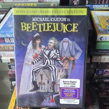 beetlejuice 20th anniversary deluxe edition dvd bonus code warner bros comedy h  