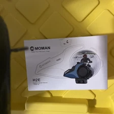 Single Moman H2E Motorcycle Helmet Headset brand new