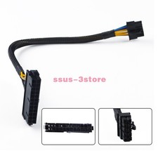 24Pin Female To 10 Pin ATX PSU Power Supply Adapter Cable For Lenovo Motherboard