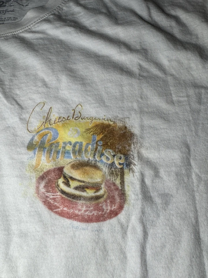 Jimmy Buffet Cheeseburger in Paradise Margaritaville T Shirt - Adult XXL - Image 2 of 4