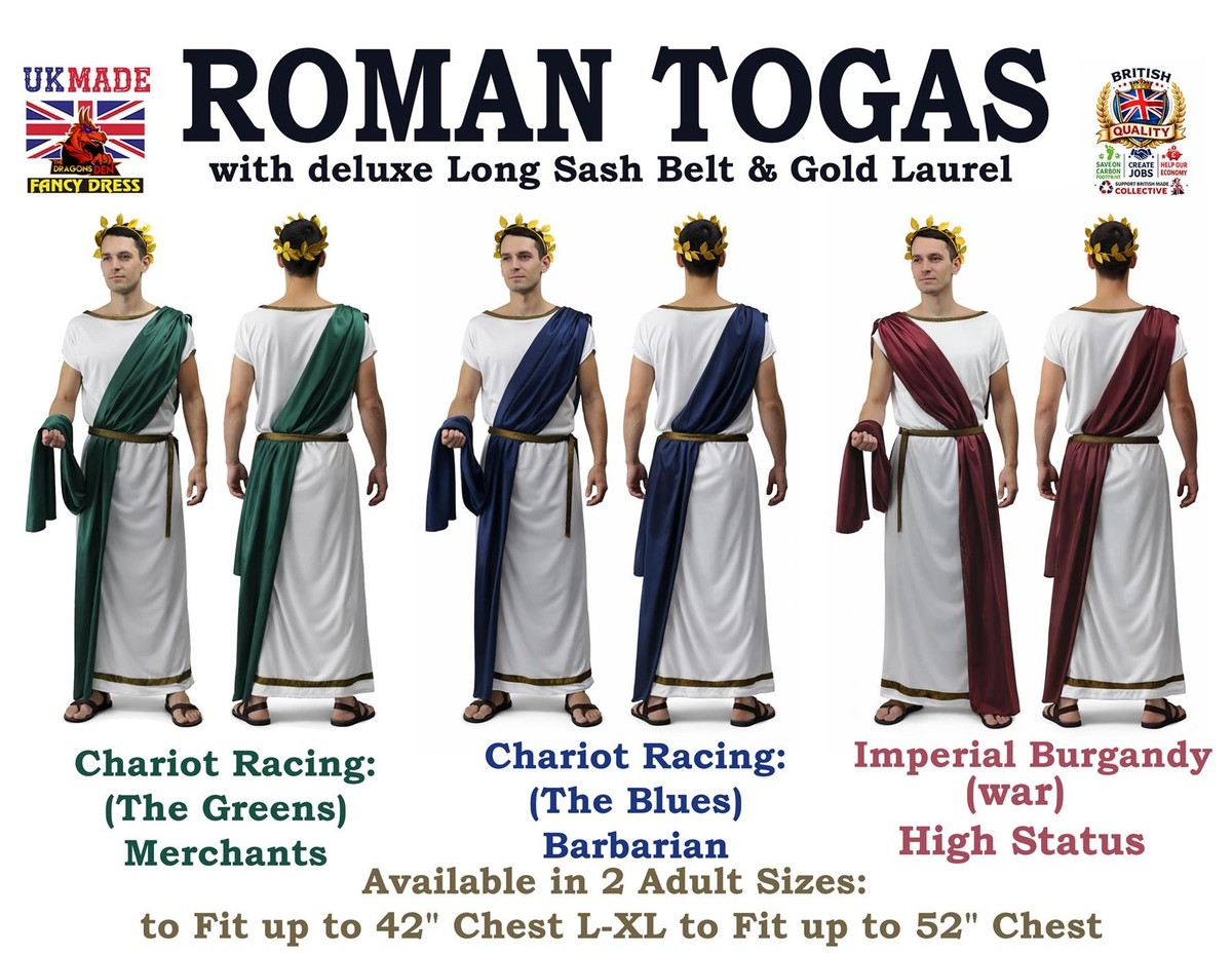 Adults Greek Roman Grecian Toga Stag Party Night Fancy Dress | eBay