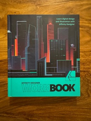 Affinity Designer Work Book + Affinity Photo Work Book, neuwertig